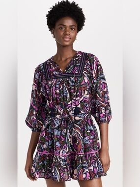 Cleobella Rafaela Mini Dress Boho M